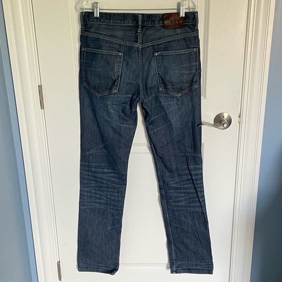 AllSaints Men's Blue Spitalfields Button Fly Cotton Jeans Size 32 - 47518 - Picture 5 of 12